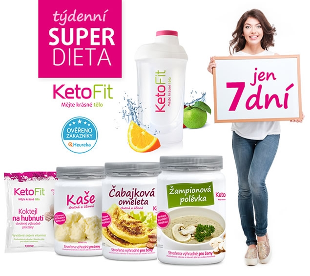 KetoFit diéta - balíček na jeden týždeň